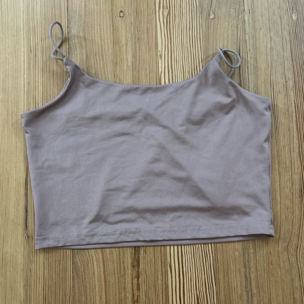 Amazon Women's Mauve Crop Top